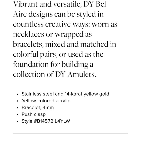 Caterpillar green David Yurman Bracelet 14k gold clasp. - Picture 5 of 5